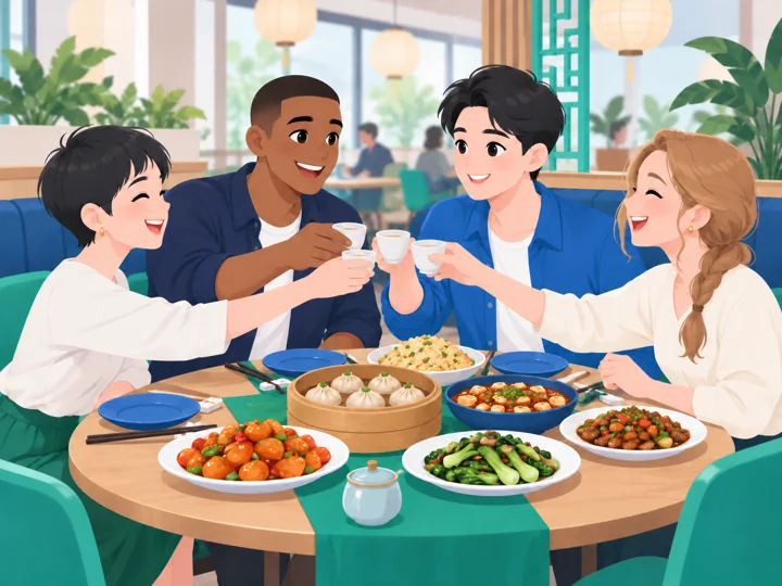 我们星期六去吃饭吧！ 课程封面